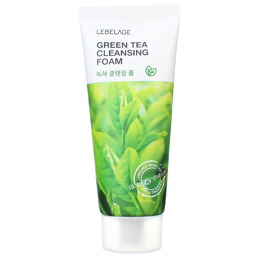 LEBELAGE Пенка для умывания с Зеленым чаем Тонизирующая Cleansing Foam Green Tea 100 #1