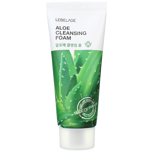 LEBELAGE Пенка для умывания с Алоэ Увлажняющая Cleansing Foam Aloe 100 #1
