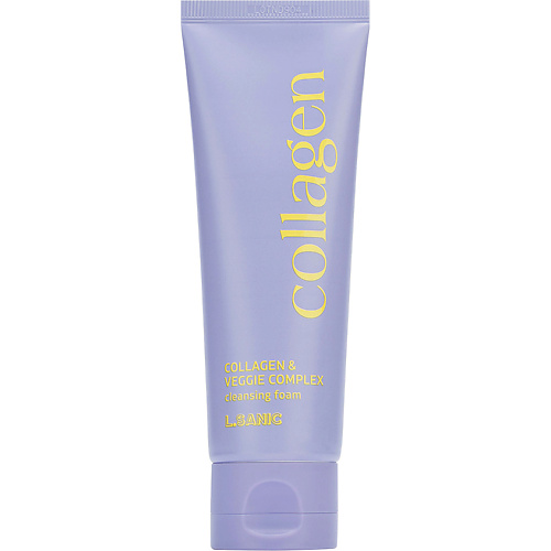 LSANIC Очищающая пенка для лица с коллагеном и растительным комплексом Collagen Cleansing Foam 120 #1
