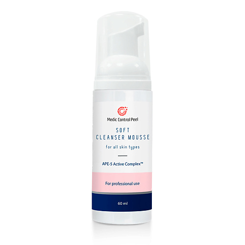 MEDIC CONTROL PEEL Очищающий мусс для деликатного очищения кожи лица SOFT CLEANSER MOUSSE 60 #1