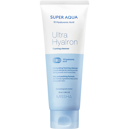 MISSHA Пенка для умывания лица Super Aqua Ultra Hyalron 100 #1