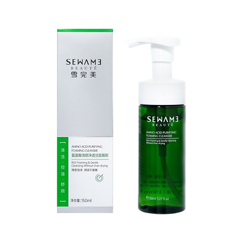 SEWAME Пенка для умывания ANTI ACNE очищающая с аминокислотами 150 #1