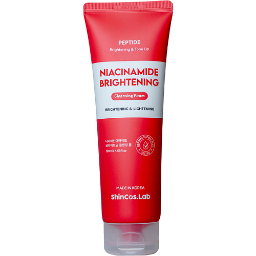 SHINCOS.LAB Пенка для умывания с ниацинамидом Niacinamide Brightening Cleansing Foam 120 #1