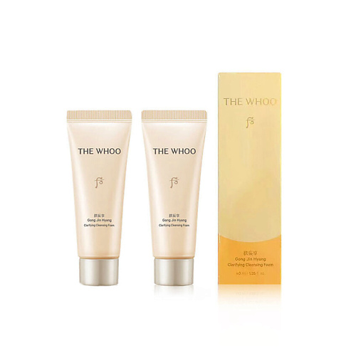THE HISTORY OF WHOO Нежная очищающая пенка Gong Jin Hyang Clarifying Cleansing Foam 80 #1