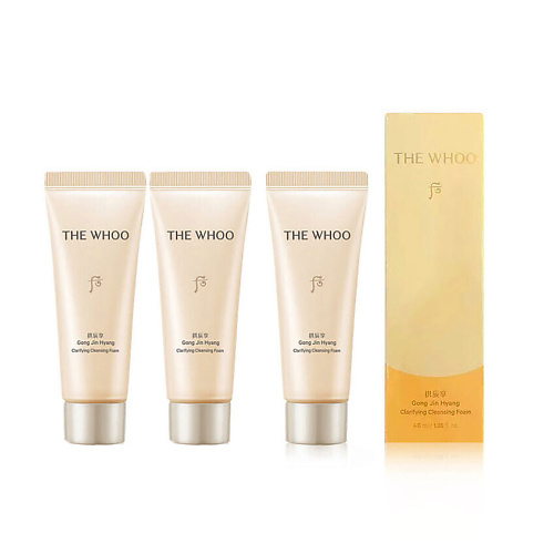 THE HISTORY OF WHOO Нежная очищающая пенка Gong Jin Hyang Clarifying Cleansing Foam 120 #1