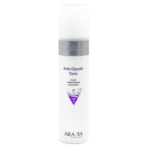 ARAVIA PROFESSIONAL Тоник с фруктовыми кислотами AHA - Glycolic Tonic 250 #1