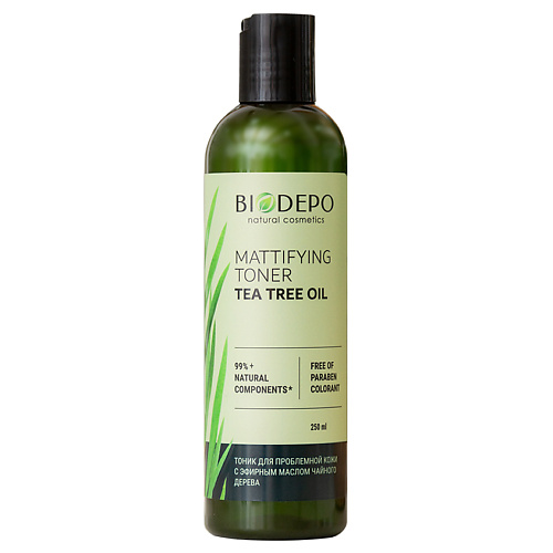 BIODEPO Тоник для лица для проблемной кожи с эфирными маслами чайного дерева Tea Tree Oil 250 #1