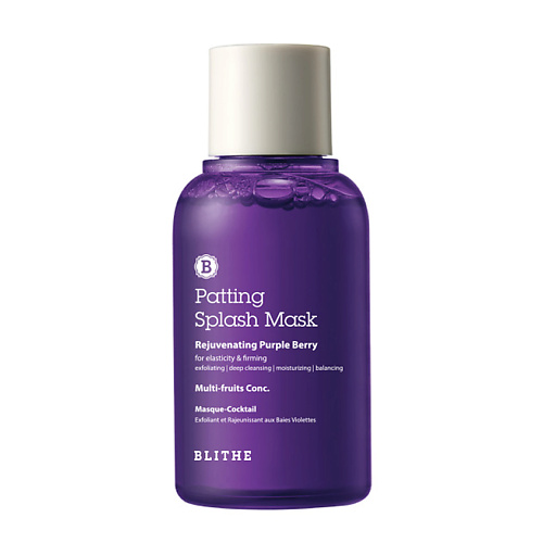 BLITHE Сплэш-маска для лица "Омолаживающие ягоды" Patting Splash Mask #1