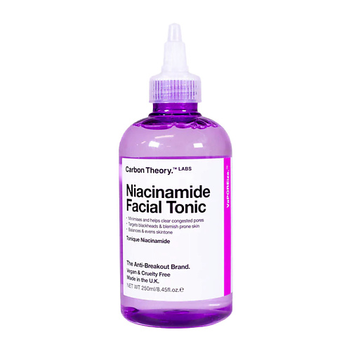 CARBON THEORY Очищающий тоник Niacinamide Facial Tonic 250 #1