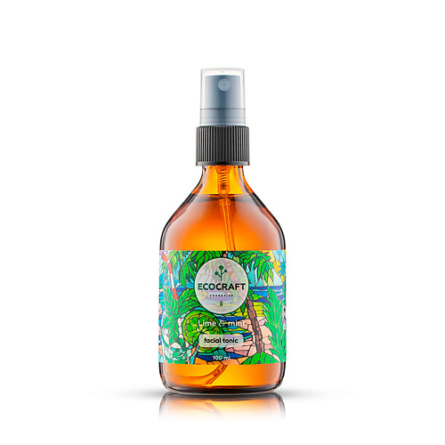 ECOCRAFT Тоник для жирной кожи Лайм и мята Lime & Mint Facial Tonic 100 #1