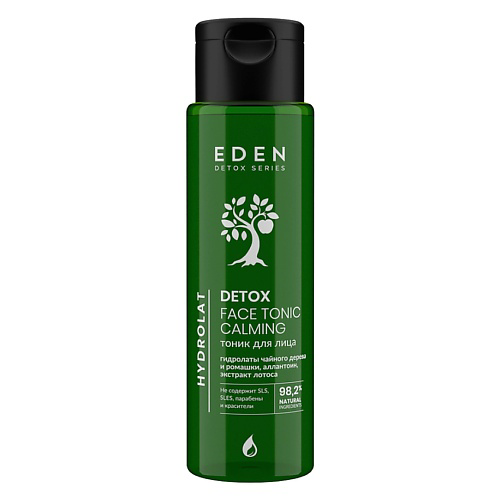 EDEN Тоник для лица c  гидролатами  чайного дерева и ромашки  Hydrolat DETOX 200 #1