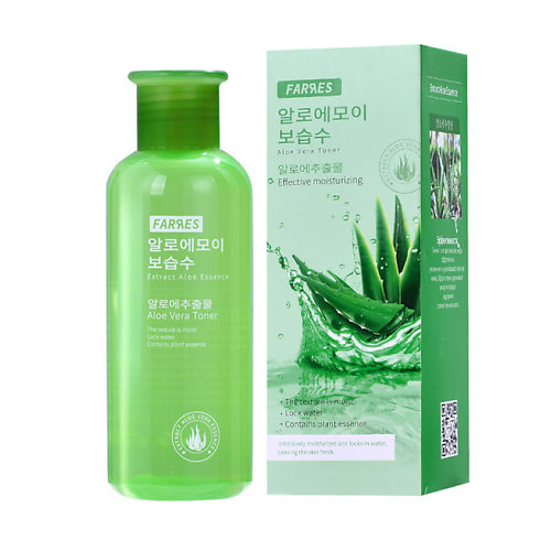FARRES Тоник для лица "Effective moisturizing" с экстрактом алоэ 200 #1