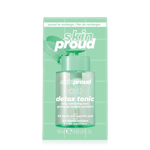 I AM PROUD Тоник для лица отшелушивающий для ежедневного ухода Detox Daily Exfoliating Tonic 145 #1