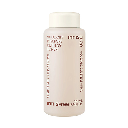 INNISFREE Вулканический тоник с PHA кислотами для жирной кожи с эффектом сглаживания пор Volcanic 170 #1
