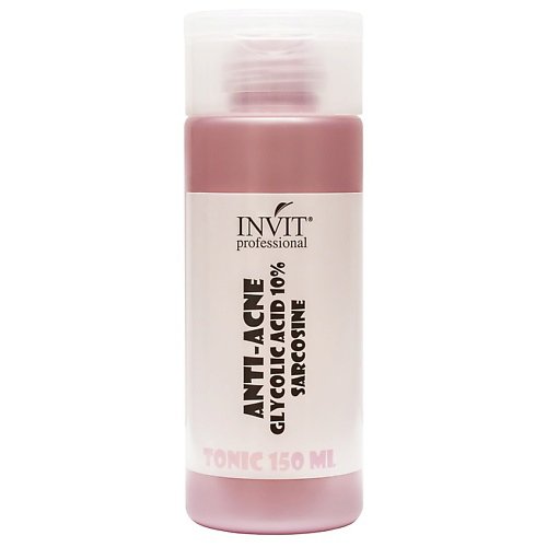 INVIT Тоник для лица ANTI-ACNE с гликолевой кислотой и саркозином 150 #1