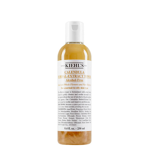 KIEHL'S Успокаивающий тонер Calendula Herbal-Extract, без спирта 250 #1