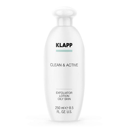 KLAPP COSMETICS Эксфолиатор для жирной кожи CLEAN&ACTIVE Exfoliator Oily Skin 250 #1