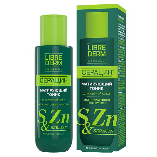 LIBREDERM Тоник для лица матирующий Seracin Mattifying Toner for Oily Skin 100 #1