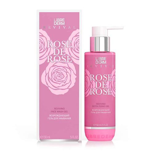 LIBREDERM Тоник - гель для лица детокс возрождающий Rose de Rose Reviving Detox Tonic Gel 150 #1