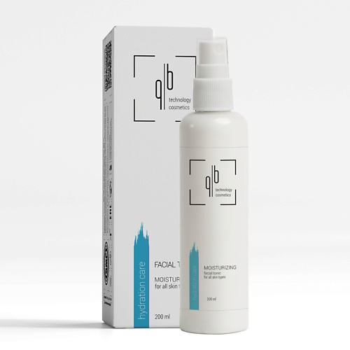 QB TECHNOLOGY COSMETICS Увлажняющий тоник для лица с соком алоэ-вера и  экстрактом клюквы и осины 200 #1