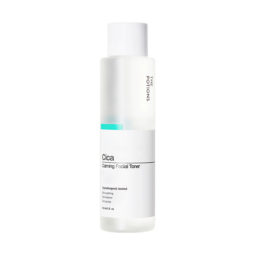 THE POTIONS Тоник для лица успокаивающий с экстрактом центеллы азиатской Cica Calming Facial Toner 150 #1