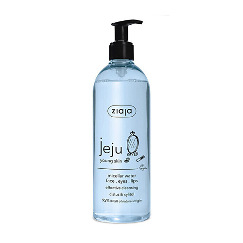 ZIAJA Мицелярная вода Jeju 390 #1