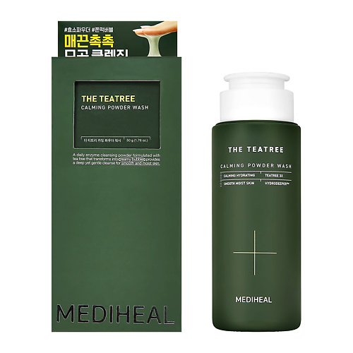 MEDIHEAL Энзимная пудра для лица THE TEATREE с экстрактом чайного дерева (успокаивающая) 50 #1