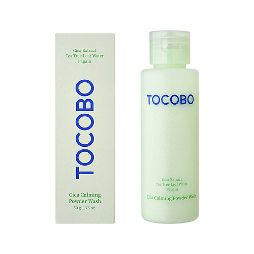 TOCOBO Энзимная пудра CICA CALMING успокаивающая с экстрактом центеллы 50 #1