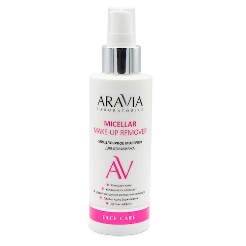 ARAVIA LABORATORIES Очищающее мицеллярное молочко для демакияжа Micellar Make-up Remover 150 #1