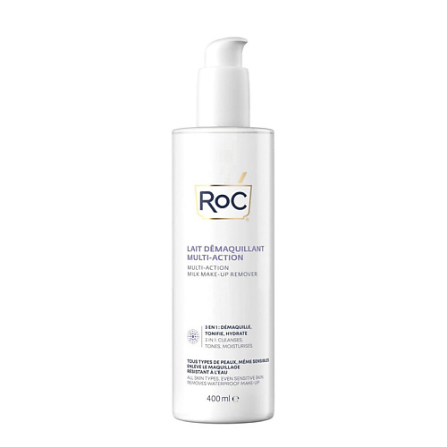 ROC Очищающее молочко Multi-Action Milk Make-Up Remover 400 #1