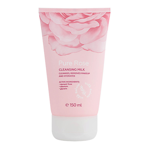 WILD NATURE Очищающее молочко Pure Rose Cleansing milk 150 #1