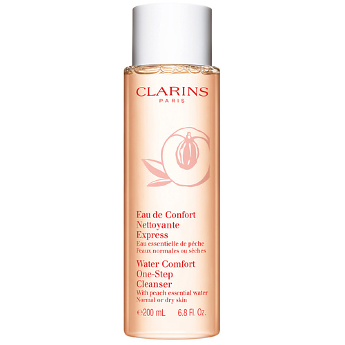 CLARINS Очищающая вода для нормальной и сухой кожи с экстрактом персика Eau Nettoyante 200 #1