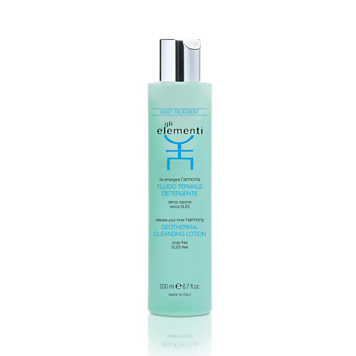 GLI ELEMENTI Лосьон для лица очищающий геотермальный Geothermal Cleansing Lotion 200 #1