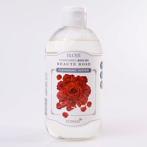 KONAD ILOJE BEAUTE ROSE Cleansing water Очищающая вода с Дамасской Розой 300 #1