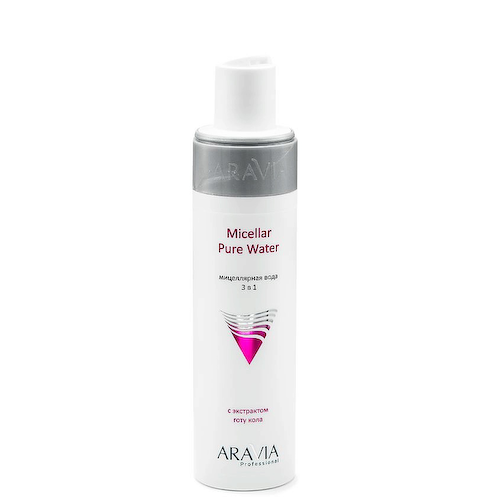 ARAVIA PROFESSIONAL Мицеллярная вода 3 в 1 с экстрактом готу кола Micellar Pure Water 250 #1