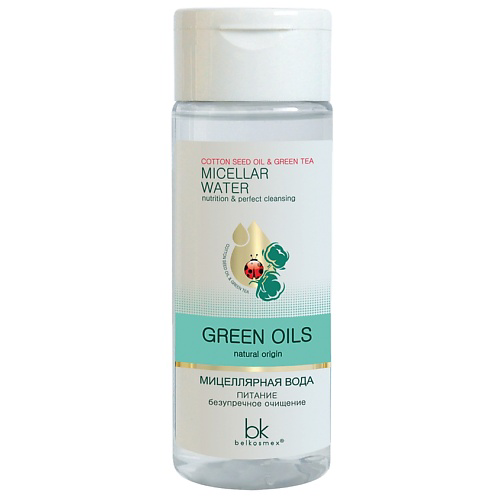 BELKOSMEX Мицеллярная вода питание безупречное очищение Green Oils 150 #1
