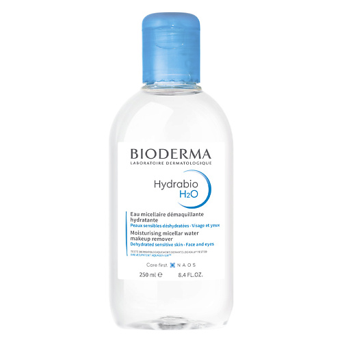 BIODERMA Мицеллярная вода очищающая для обезвоженной кожи лица Hydrabio H2O 250 #1