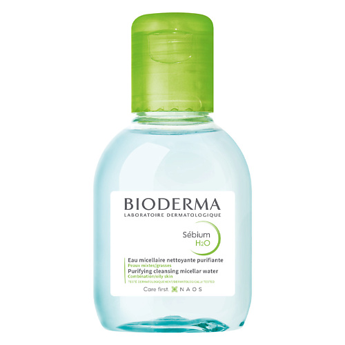BIODERMA Мицеллярная вода очищающая для жирной и проблемной кожи лица Sebium 100 #1