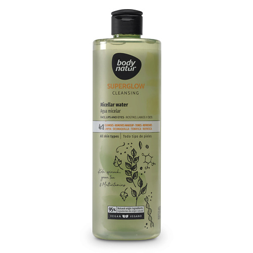 BODY NATUR Мицеллярная вода Superglow Cleansing Micellar Water 400 #1