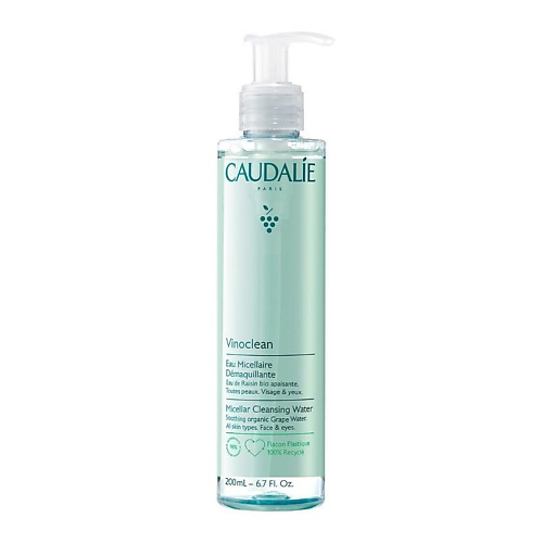 CAUDALIE Мицеллярная вода для снятия макияжа Vinoclean 200 #1