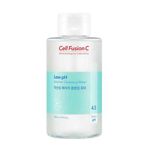 CELL FUSION C Вода очищающая для лица с низким pH Low pH 500 #1