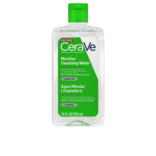 CERAVE Увлажняющая очищающая мицеллярная вода с церамидами для снятия макияжа для всех типов кожи 295 #1