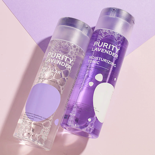 ЛЭТУАЛЬ Мицеллярная вода для снятия макияжа PURITY LAVENDER Micellar water 195 #1