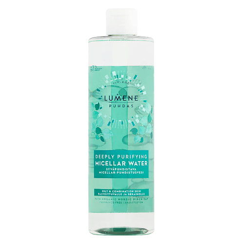 LUMENE Глубоко очищающая мицеллярная вода Deeply Purifying для жирной кожи 400 #1