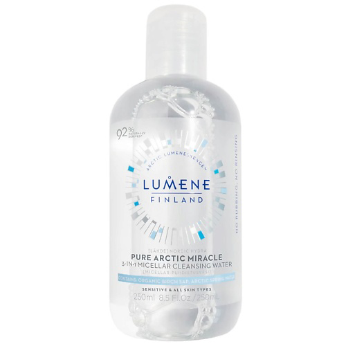 LUMENE Мицеллярная вода без парфюмерной отдушки 3-in-1 Micellar Cleansing Water 250 #1
