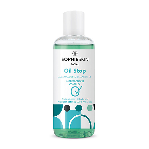 SOPHIESKIN Вода мицеллярная для кожи, склонной к акне Oil Stop 250 #1