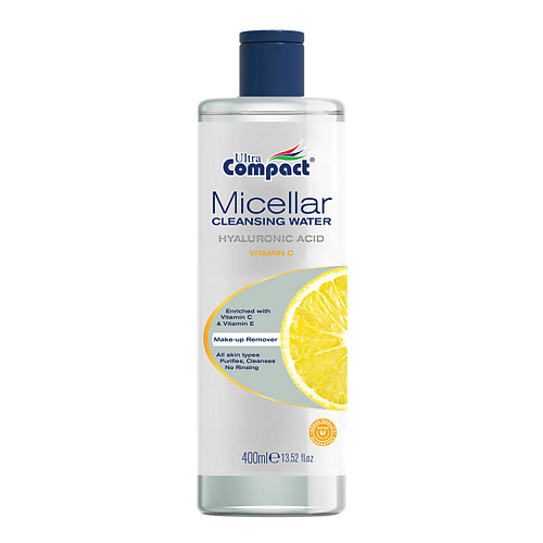 ULTRA COMPACT Вода мицеллярная для снятия макияжа с витамином С Micellar Cleansing Water Vitamin C 400 #1