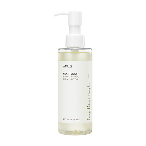 ANUA Гидрофильное масло для очищения пор с хауттюйнией HEARTLEAF PORE CONTROL CLEANSING OIL 200 #1