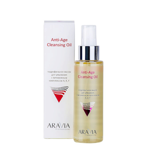 ARAVIA PROFESSIONAL Гидрофильное масло для умывания с витаминным комплексом А,Е,F Anti-Age Cleansing Oil 110 #1