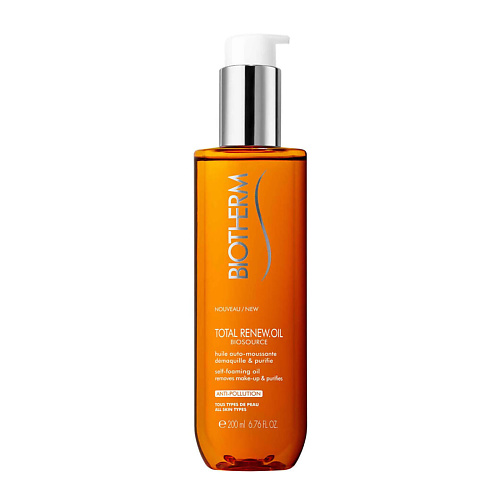 BIOTHERM Пенящееся масло для снятия макияжа  Biosource Total Renew Oil 200 #1